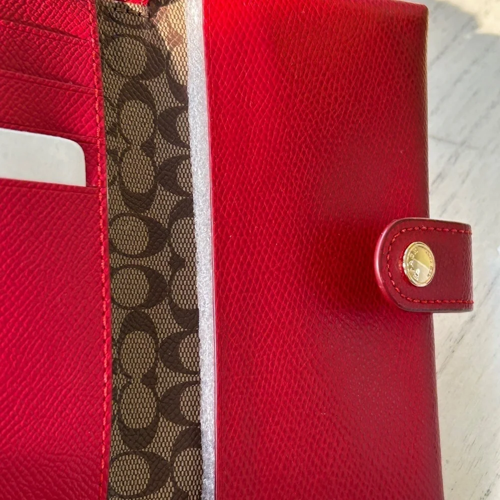 Coach Boxed Phone Wristlet - Picture 9 of 11